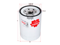 SAKURA,, Oil Filter (Spin-On), BFL-1617000, C-1318, TOYOTA