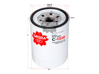 กรองน้ำมันเครื่อง(Spin-On) , SAKURA, 15613-E0080, C-1328, TOYOTA (123991)