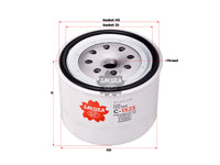 SAKURA,, Oil Filter (Spin-On), 8-94169779-1, C-1525, ISUZU