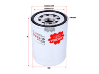 SAKURA,, Oil Filter (Spin-On), 8-97329-911-A, C-1546, ISUZU
