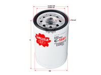 กรองน้ำมันเครื่อง(Spin-On) , SAKURA, 8-94396375-0, C-1561, ISUZU (125671)
