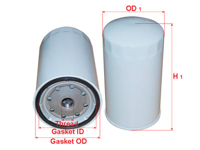 SAKURA,, Oil Filter (Spin-On), LP02P000061B, C-15680, HITACHI