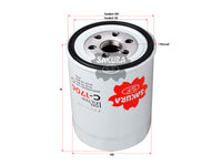 SAKURA,, Oil Filter (Spin-On), SL02-23-802, C-1706, MAZDA