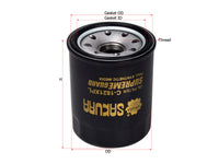 SAKURA,, Oil Filter (Spin-On), 15208-31U00, C-1821XPL, HONDA