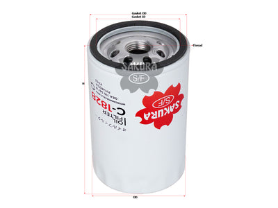 SAKURA,, Oil Filter (Spin-On), MC3147441R91, C-1828, VOLVO