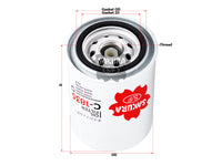 SAKURA,, Oil Filter (Spin-On), AY100-NS012, C-1835, NISSAN