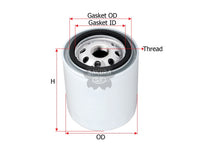 SAKURA,, Oil Filter (Spin-On), 15208-53J00, C-1836, NISSAN