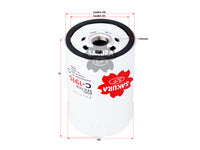 SAKURA,, Oil Filter (Spin-On), YF09-14-302, C-1915, MAZDA
