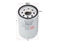 SAKURA,, Oil Filter (Spin-On), XW4Z-6731-BA, C-1916, JAGUAR