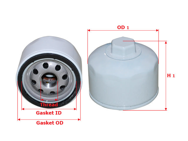 SAKURA,, Oil Filter (Spin-On), 7 700 873 583, C-25171, RENAULT