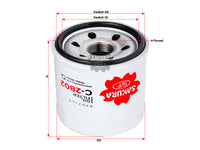 SAKURA,, Oil Filter (Spin-On), 119305-35150, C-2802, YANMAR