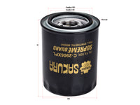 กรองน้ำมันเครื่อง(Spin-On), SAKURA, K551-14-302, C-2906XPL, KIA (125882)