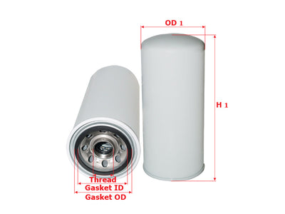SAKURA,, Oil Filter (Spin-On), 119593-35100, C-52100, YANMAR