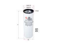 SAKURA,, Oil Filter (Spin-On), 1842639C91, C-54060, INTERNATIONAL HARVESTER/IHC