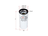 SAKURA,, Oil Filter (Spin-On), 600-211-1340, C-5724, HITACHI