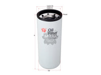 กรองน้ำมันเครื่อง(Spin-On) , SAKURA, 6742-01-4540, C-5725, CASE (126829)