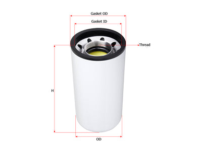 SAKURA,, Oil Filter (Spin-On), 3973686, C-57390, CASE