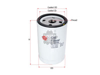 กรองน้ำมันเครื่อง(Spin-On) , SAKURA, Z ZN1 23302, C-6205, VOLKSWAGEN (123073)