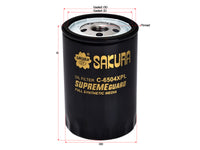 กรองน้ำมันเครื่อง(Spin-On) , SAKURA, 25160561, C-6504XPL, GMC (126258)