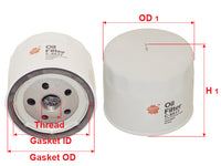 กรองน้ำมันเครื่อง(Spin-On) , SAKURA, 25324052, C-6517, OLDSMOBILE (122951)