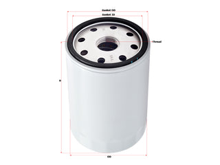 SAKURA,, Oil Filter (Spin-On), 21632664, C-71090, VOLVO