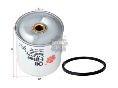 SAKURA,, Oil Filter (Centrifugal), 85114080, C-72010, MACK