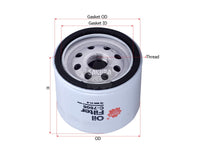 SAKURA,, Oil Filter (Spin-On), 12 050 01, C-7606, AGCO