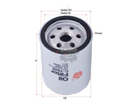 SAKURA,, Oil Filter (Spin-On), RLPX 100590, C-7948, LAND ROVER