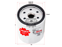 SAKURA,, Oil Filter (Spin-On), GFE149, C-8016, FORD