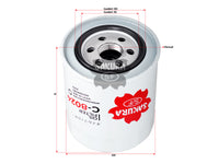 กรองน้ำมันเครื่อง(Spin-On) , SAKURA, VSY1-14-302, C-8024, MITSUBISHI (124907)