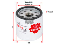 SAKURA,, Oil Filter (Spin-On), B6Y1-14-302, C-8036, NISSAN