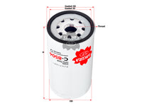 กรองน้ำมันเครื่อง(Spin-On), SAKURA, 10297295, C-8504, LIEBHERR (126493)