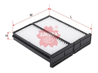 SAKURA,, Cabin Air Filter (Element), MZ311917, CA-1001-S, MITSUBISHI