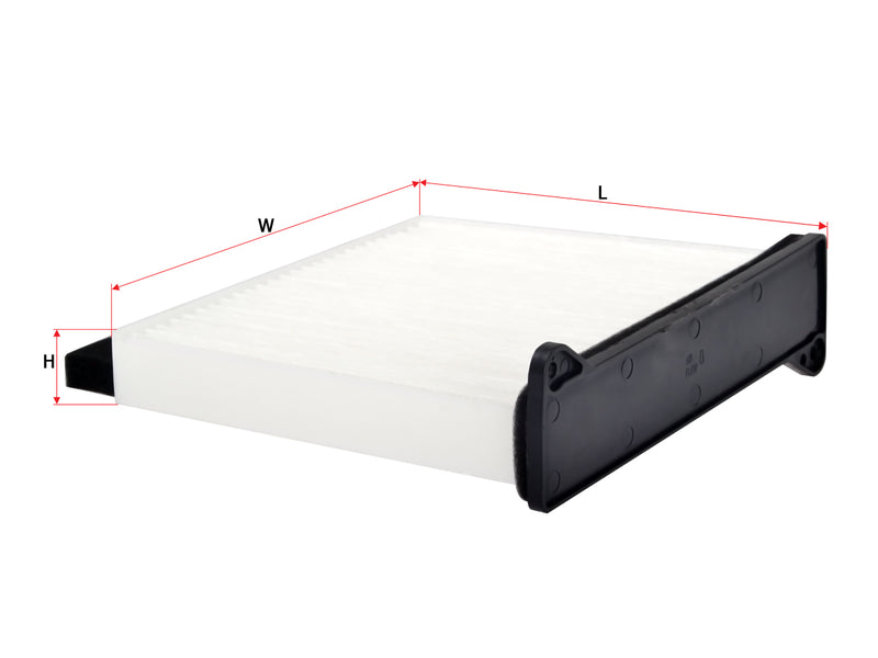 Cabin Air Filter (ဒြပ်စင်)၊ SAKURA၊ MZ690361၊ CA-1006၊ MITSUBISHI (124896)