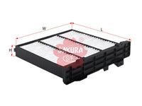 ไส้กรองอากาศแอร์(Element), SAKURA, XR 500058D, CA-10070, MITSUBISHI (124981)
