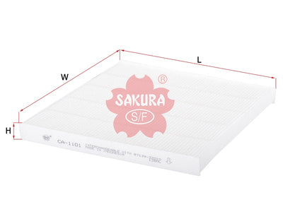 SAKURA,, Cabin Air Filter (Element), X7288-AG000, CA-1101, TOYOTA