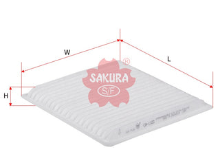 Cabin Air Filter (Element)၊ SAKURA၊ MZ312931၊ CA-1103၊ TOYOTA (123776)