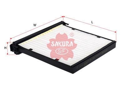 Cabin Air Filter (ဒြပ်စင်)၊ SAKURA၊ 88508-13010၊ CA-1105၊ TOYOTA (124318)
