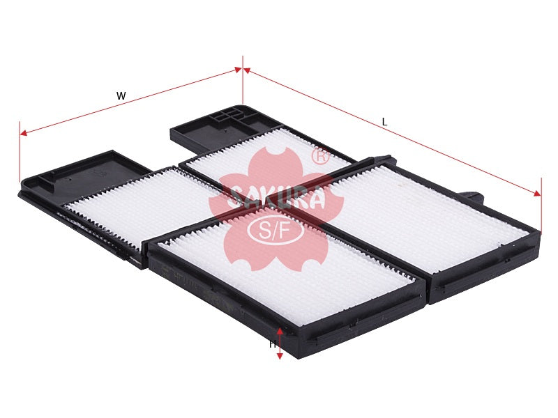 SAKURA,, Cabin Air Filter (Element), 88880-20060, CA-11070, TOYOTA