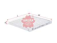 SAKURA,, Cabin Air Filter (Element), 87139-02100, CA-1110, TOYOTA