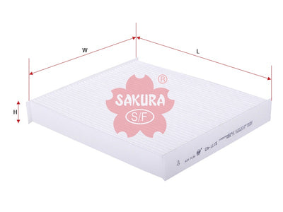SAKURA,, Cabin Air Filter (Element), 87139-06050, CA-1115, TOYOTA