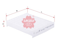 SAKURA,, Cabin Air Filter (Element), 88510-BZ130, CA-11160, TOYOTA