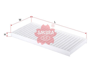 Cabin Air Filter (ဒြပ်စင်)၊ SAKURA၊ 87139-0D160၊ CA-11360၊ TOYOTA (124296)