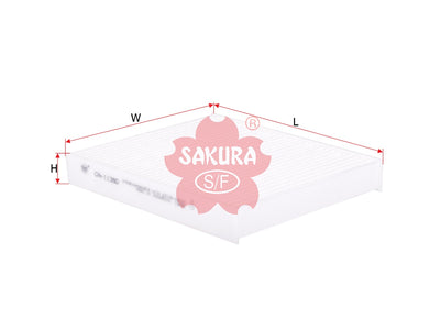 SAKURA,, Cabin Air Filter (Element), 87139-48050, CA-11380, TOYOTA