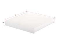 SAKURA,, Cabin Air Filter (Element), 87139-30100-79, CA-11400, LEXUS