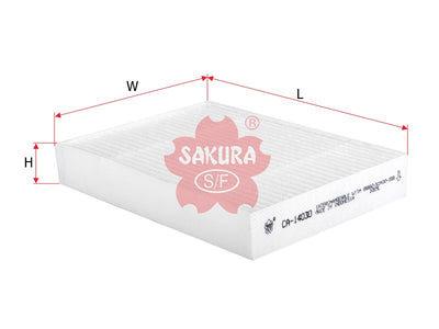 SAKURA,, Cabin Air Filter (Element), 95860-51K00-000, CA-14030, SUZUKI