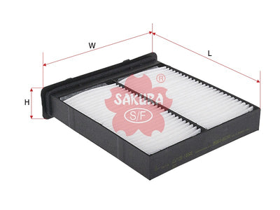 SAKURA,, Cabin Air Filter (Element), 95860-80J00, CA-14040, SUZUKI