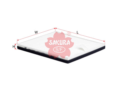 SAKURA,, Cabin Air Filter (Element), 95860-78F10, CA-14060, SUZUKI