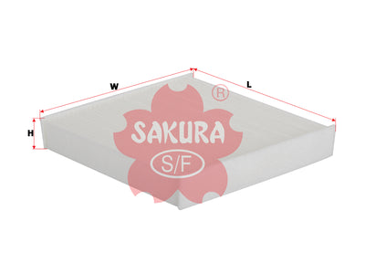 ไส้กรองอากาศแอร์(Element), SAKURA, 95850M68P00, CA-14160, SUZUKI (123920)
