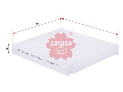 SAKURA,, Cabin Air Filter (Element), 80290-ST3-E01, CA-1602, ROVER